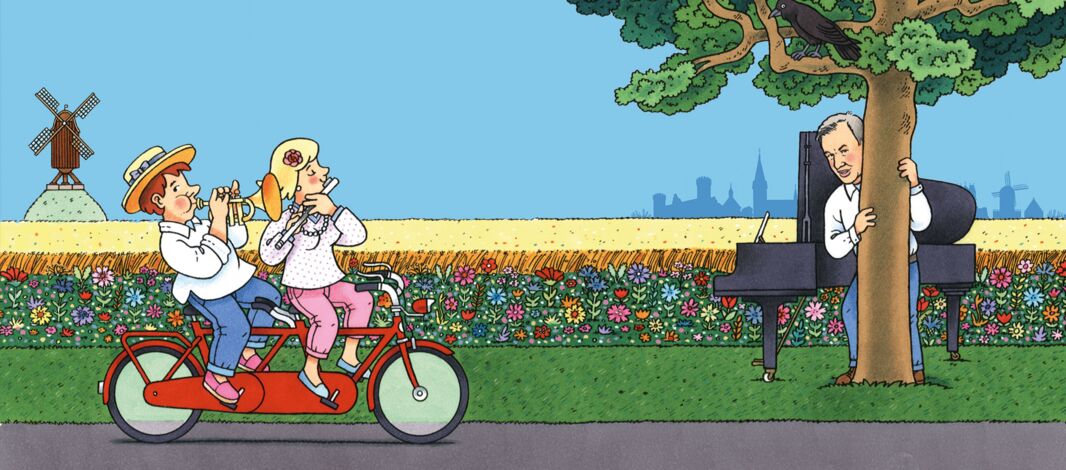 Einladung zum KempenKlassik-Sommerfest (Illustration: Jürgen Pankarz)