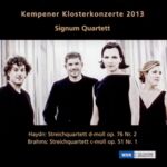 Signum Quartett: Werke von Haydn und Brahms (2013)