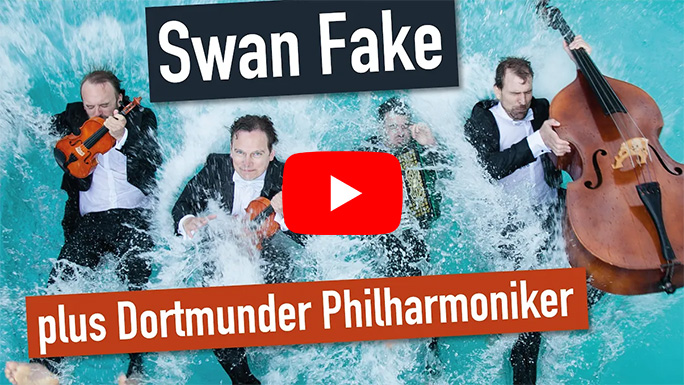 Uwaga! plus Dortmunder Philharmoniker – Swan Fake (YouTube)